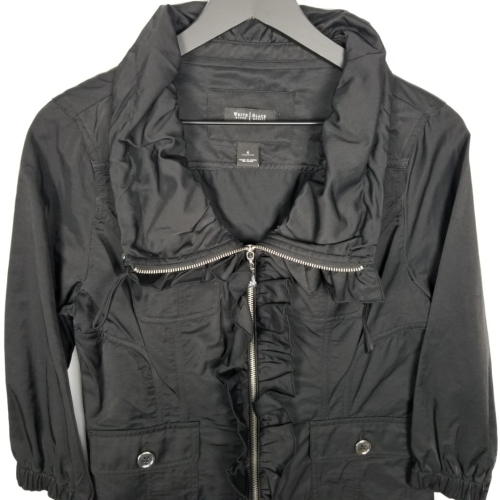 White House Black Market Jacket - Black-Size 6 - Picture 4 of 8